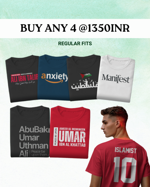 Pick Any 4 - Regular Fit T-shirt Combo 4.0